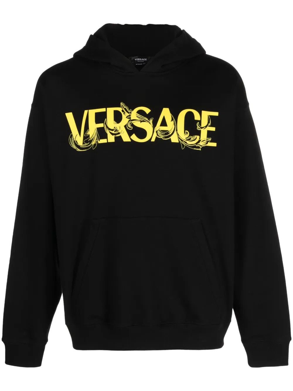 Versace o1y0525 Logo Hoodie in Black Size US L / EU 52-54 / 3 - 1 Thumbnail