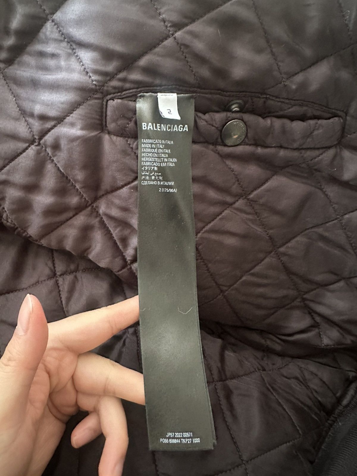 Balenciaga Balenciaga Unity Destroyed Bomber Jacket Size US L / EU 52-54 / 3 - 6 Thumbnail