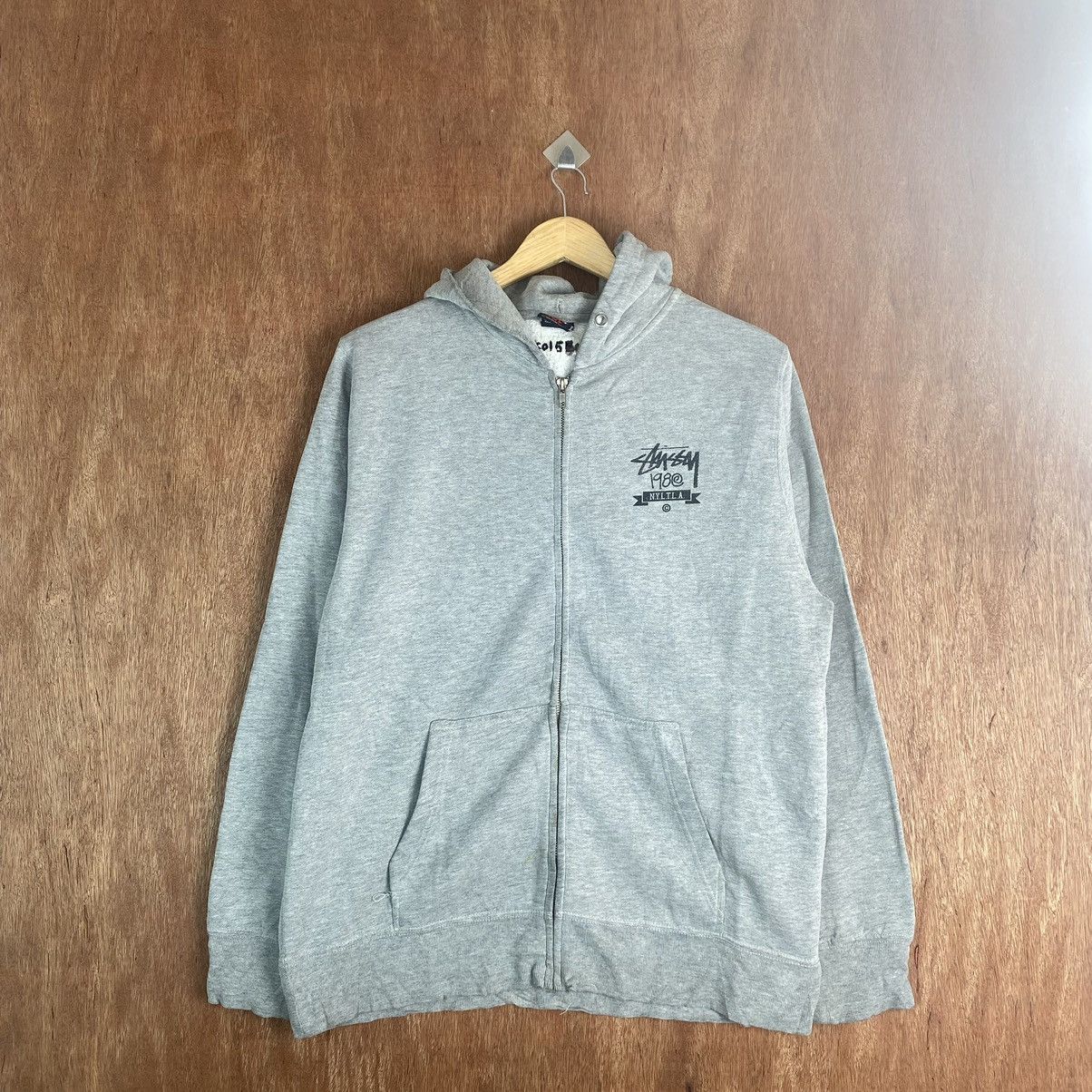 Japanese Brand Vintage Sweatshirt Hoodie 💥 Stussy Original #K01580 Size US M / EU 48-50 / 2 - 3 Thumbnail