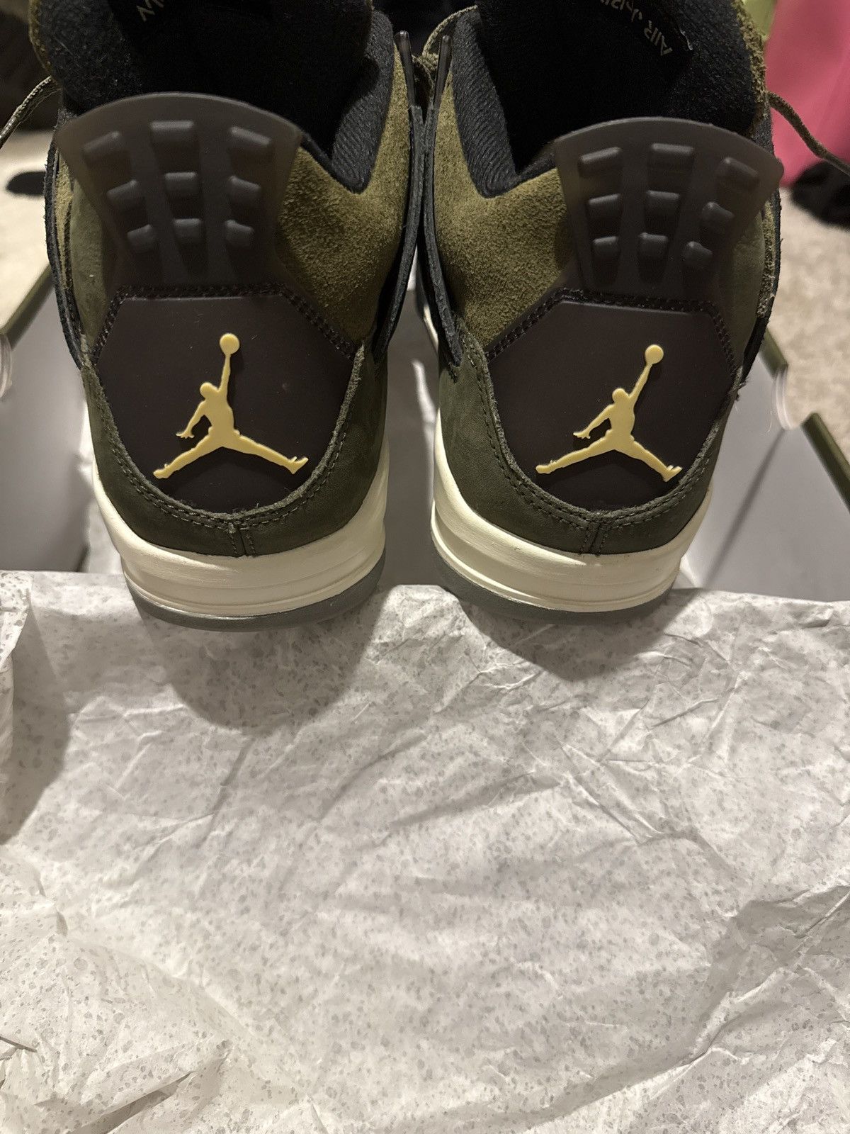 Jordan Brand Air Jordan 4 Retro SE Craft ‘Olive’ Size US 12 / EU 45 - 2 Thumbnail