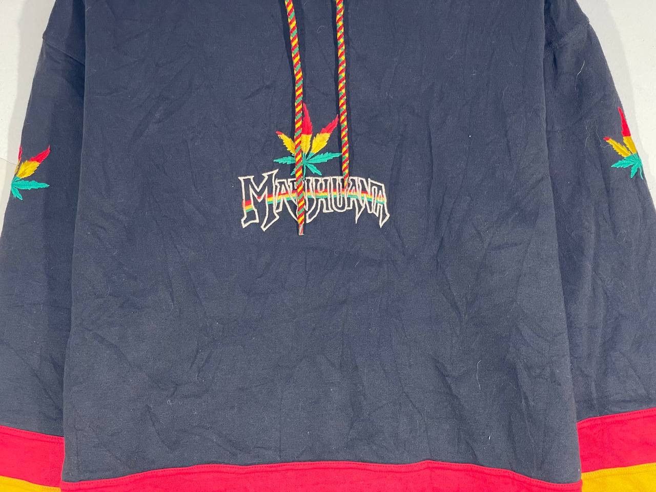 Other Vintage marijuana reggae hoodie size L Size US L / EU 52-54 / 3 - 5 Thumbnail