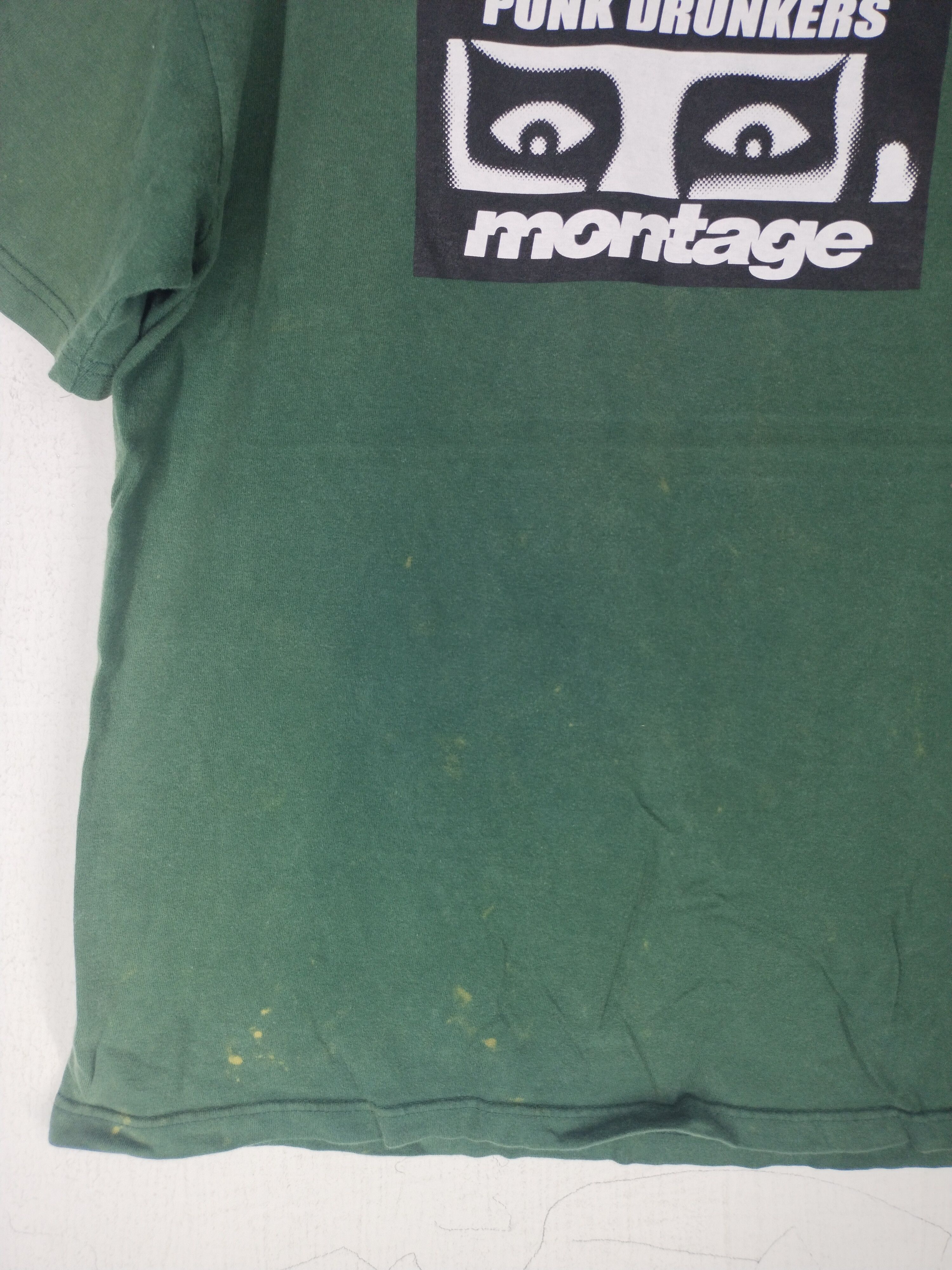 Japanese Brand Vintage Montage Punk Drunkers Shirt Rare Size US M / EU 48-50 / 2 - 7 Thumbnail