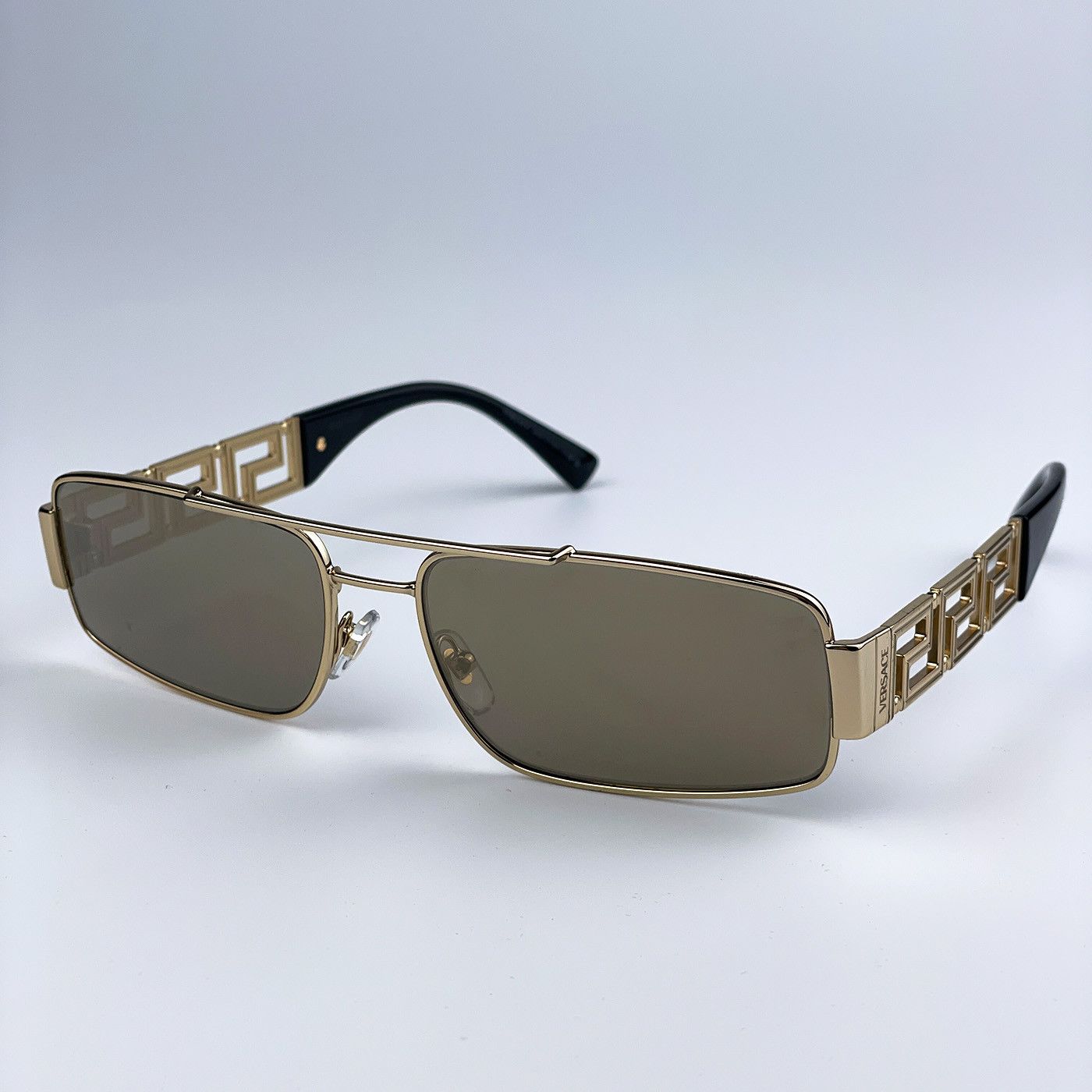 Versace NEW Versace VE2257 Greca 10025A Metal Unisex Sunglasses Size ONE SIZE - 6 Thumbnail