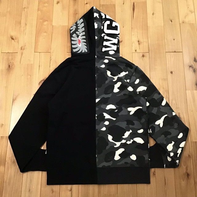 Bape 💫Glow in the dark💫BAPE City camo shark full zip hoodie APE Size US L / EU 52-54 / 3 - 4 Thumbnail