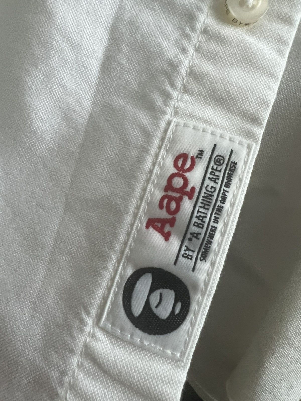 Aape Aape by bathing ape camo letter dress shirt Size US S / EU 44-46 / 1 - 14 Thumbnail