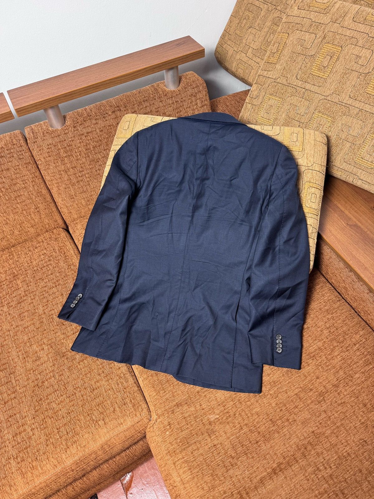 Suitsupply Suitsupply Pure Wool Lazio Single Breasted Suit Jacket Pants Size 46S - 14 Thumbnail