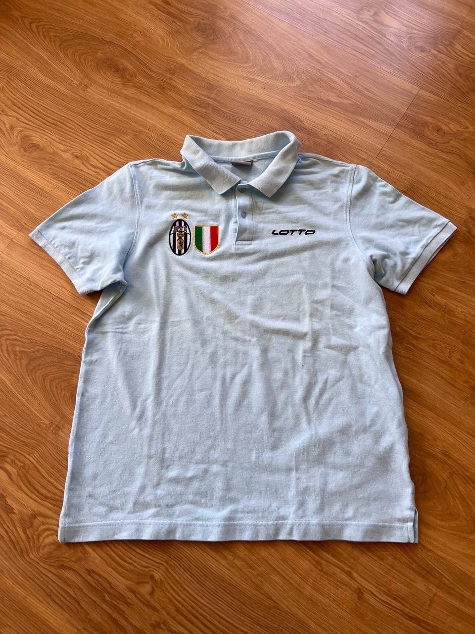 Lotto Sport Lotto Juventus Polo Shirt Italy Football Soccer Jersey Size US M / EU 48-50 / 2 - 1 Thumbnail