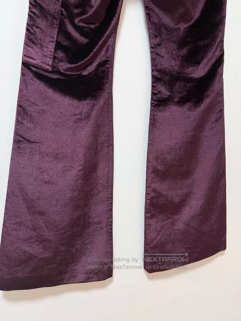 Vetements VETEMENTS size L Purple Flared Pants Size US 27 - 6 Thumbnail