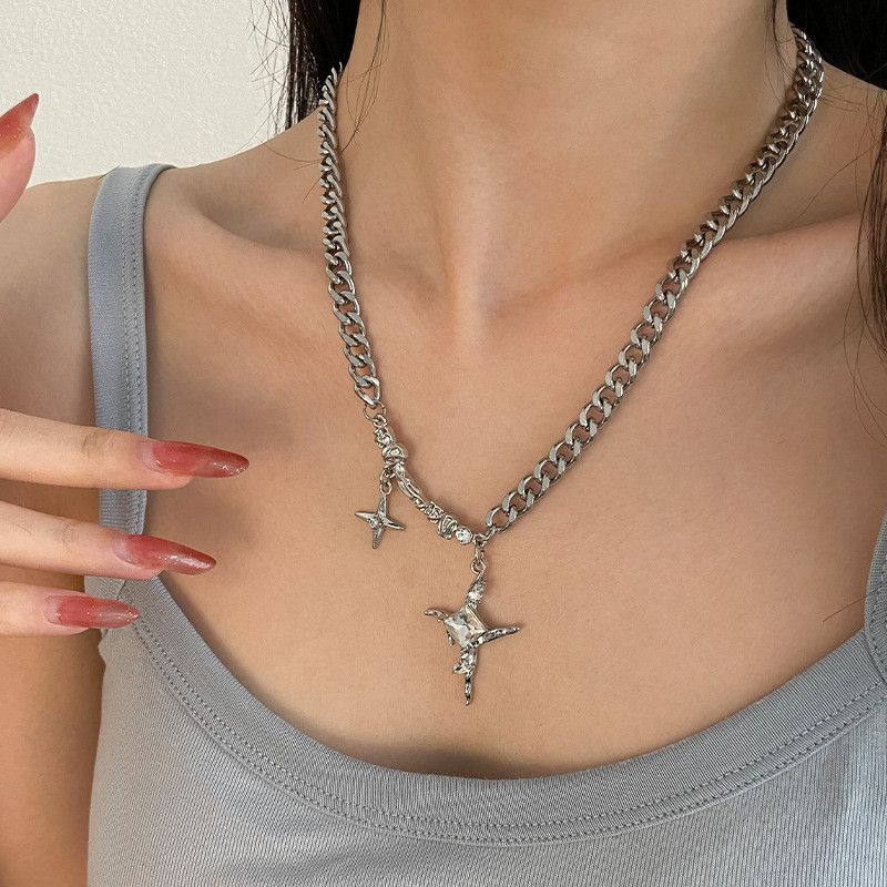 Other Dark STEAL! Y2K Chains Necklace Chain Size ONE SIZE - 2 Thumbnail