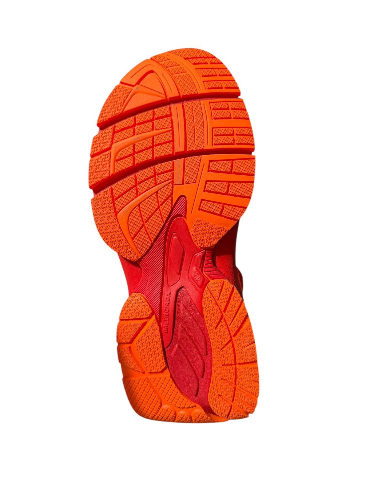 Balenciaga Tourist Orange Red Strapped Sandals Size US 9 / EU 42 - 6 Thumbnail
