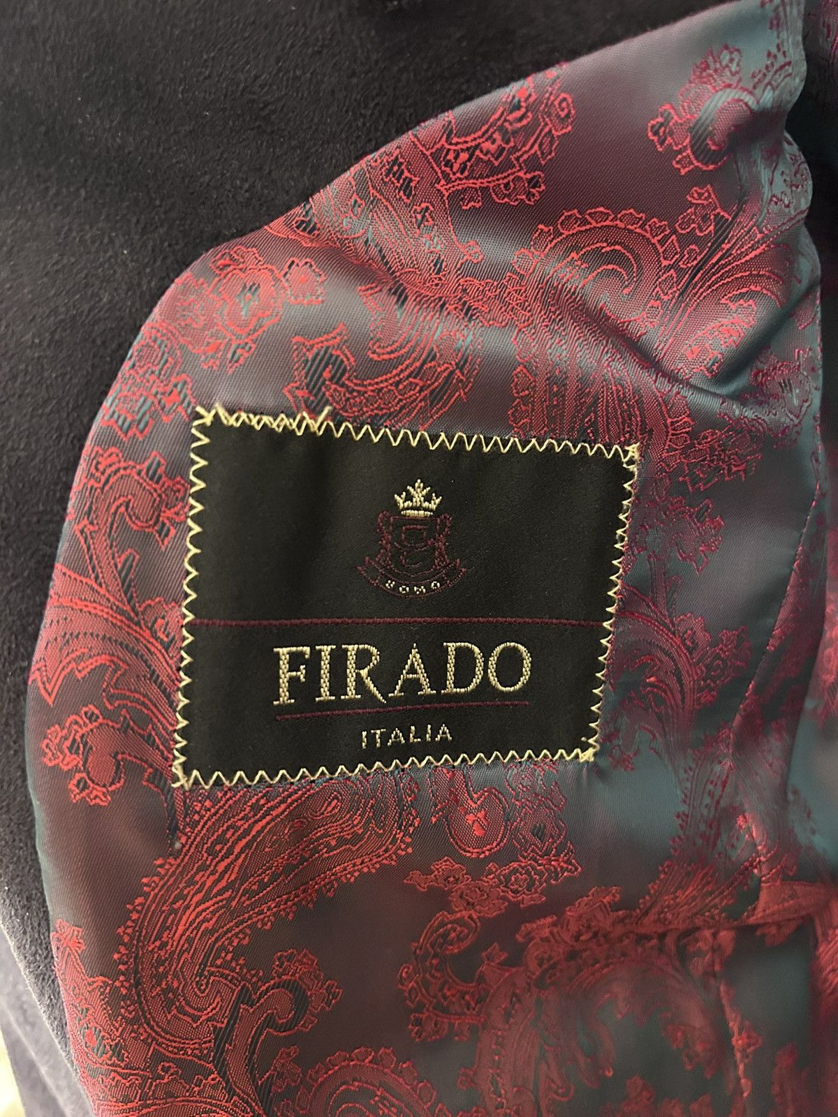 Other Firado Handtailored Italian Premium Suede Blazer Jacket Size 36S - 4 Thumbnail