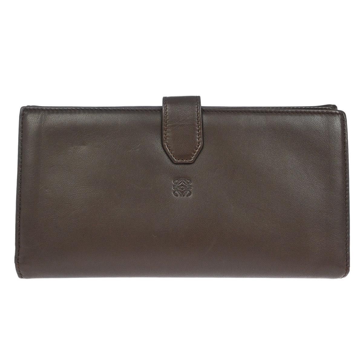 Loewe Loewe Anagram Wallet Leather Size ONE SIZE - 1 Thumbnail