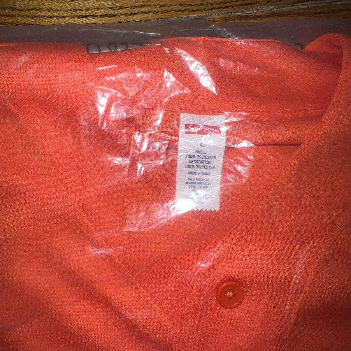 Supreme Supreme Alpha Omega Baseball Jersey White Size: L Size US L / EU 52-54 / 3 - 4 Thumbnail