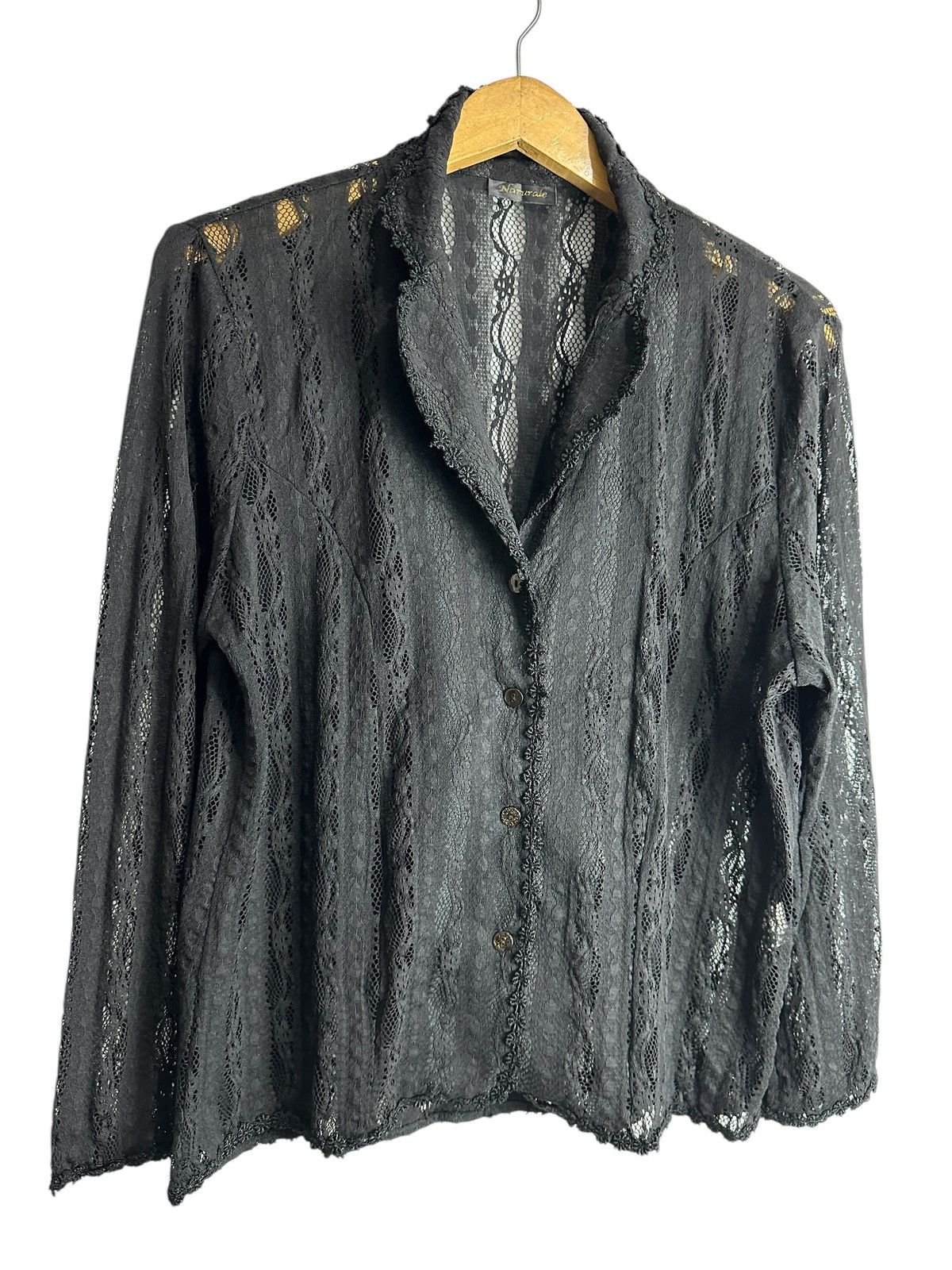 20471120 UNDEFINED TRANSPARENT SHIRT JEAN PAUL GAULTIER STYLE Size US M / EU 48-50 / 2 - 2 Thumbnail