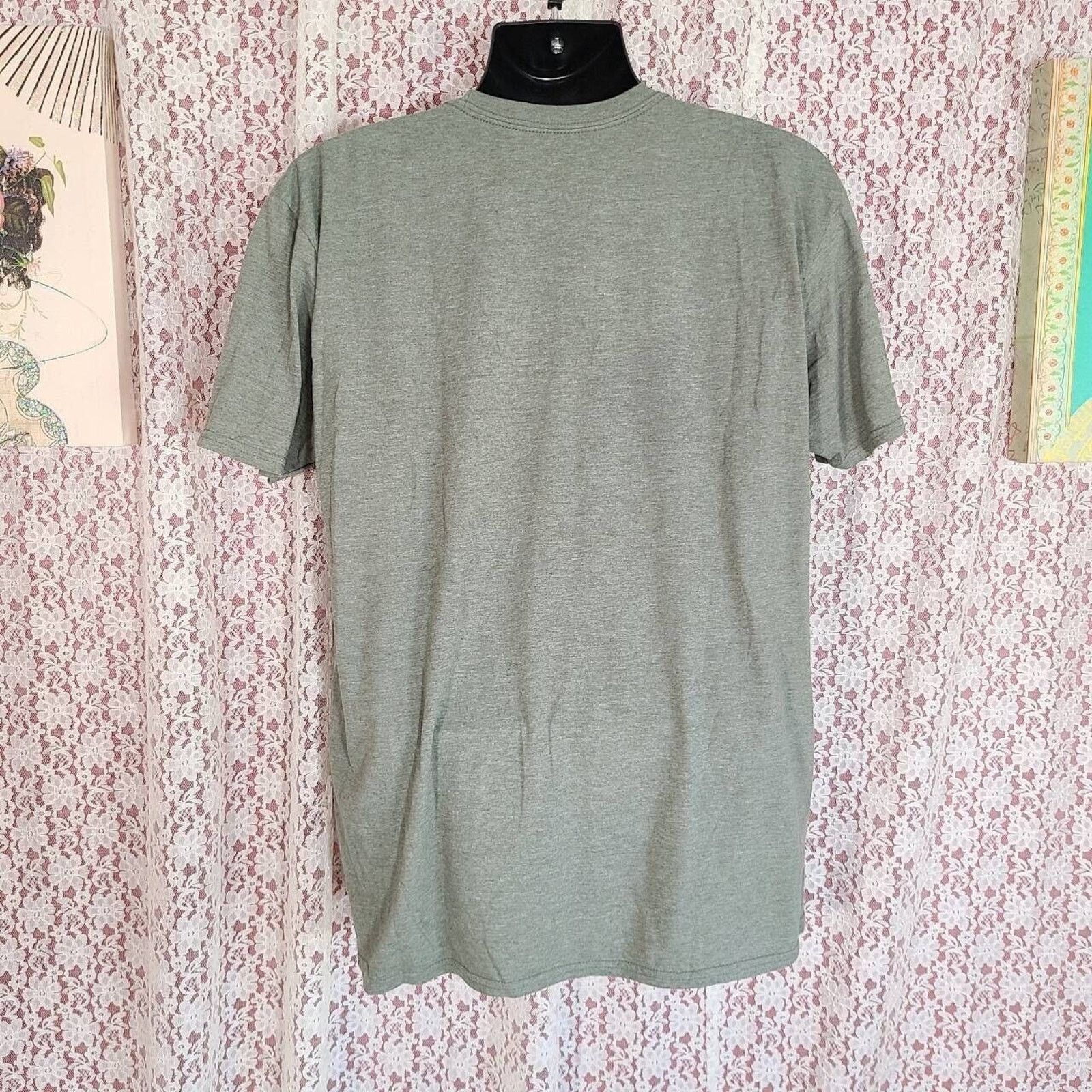 Disney Star Wars The Last Jedi Mens Disney T-Shirt Green Orange XL Size US XL / EU 56 / 4 - 2 Thumbnail