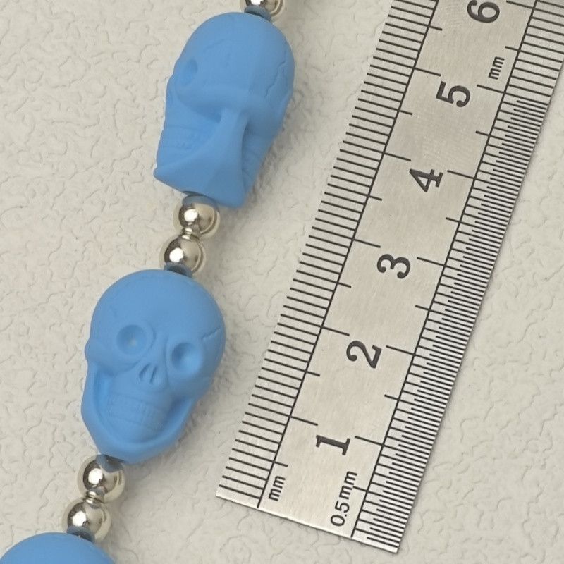 Jewelry Bead Flower Three Tier Silvery Pants Chain Size ONE SIZE - 13 Thumbnail