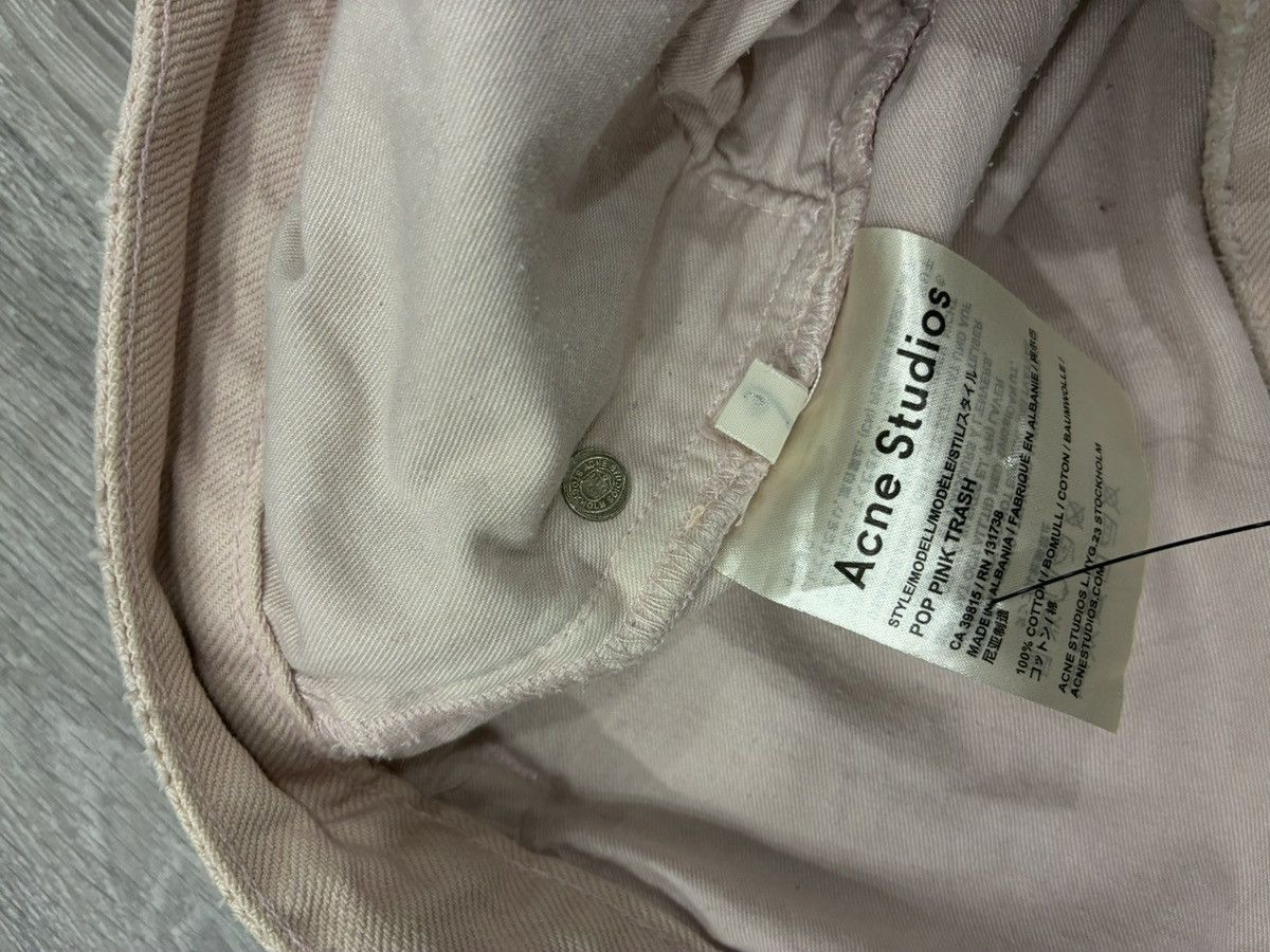 Acne Studios Pop pink trash jeans size 4 US Size 26" / US 2 / IT 38 - 5 Thumbnail
