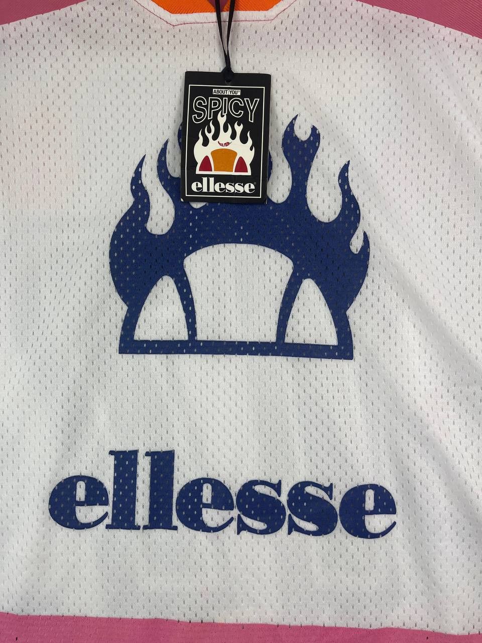 Ellesse Ellesse x ABOUT YOU Spicy Ice Hockey Jersey White Size 42 Size US L / EU 52-54 / 3 - 5 Thumbnail