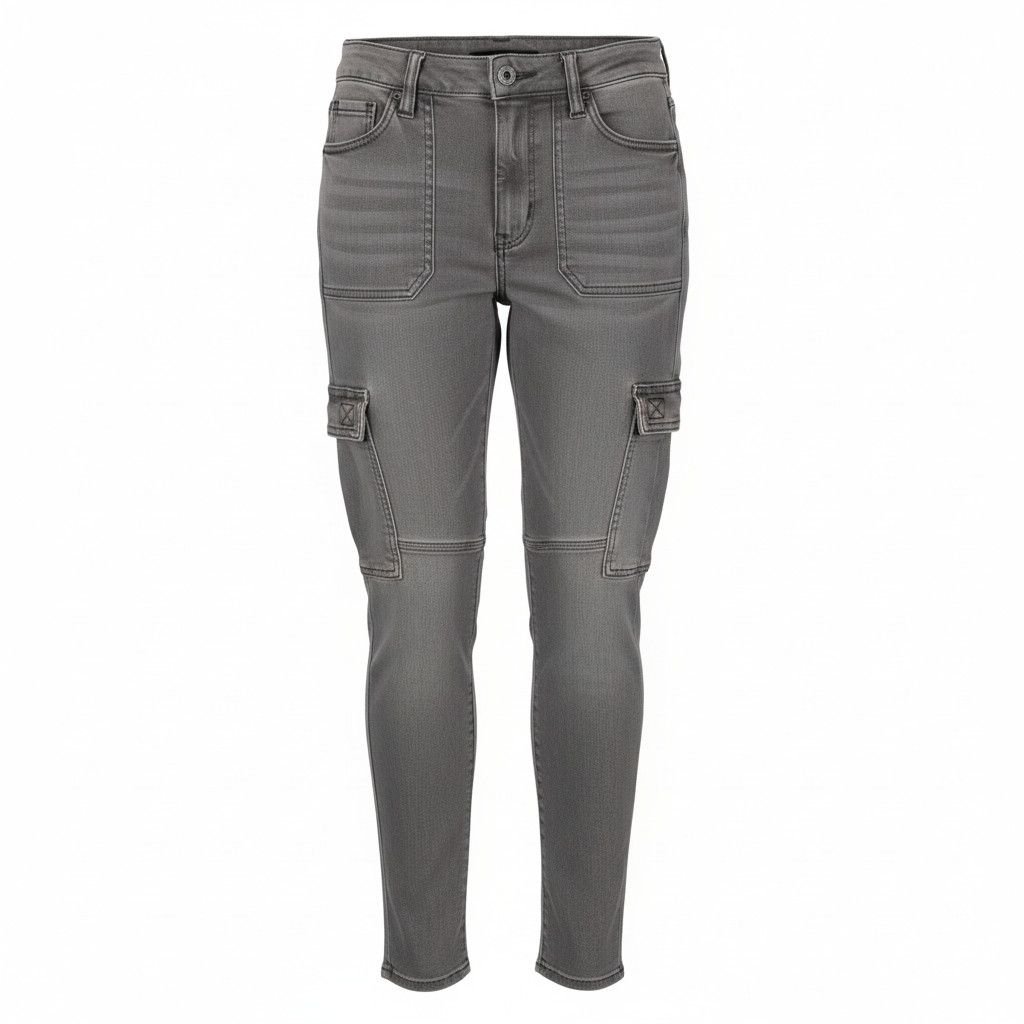 American Eagle Outfitters HI-RISE JEGGING W27 Smoked Grey Jeans 88896 Size 27" / US 4 / IT 40 - 1 Thumbnail