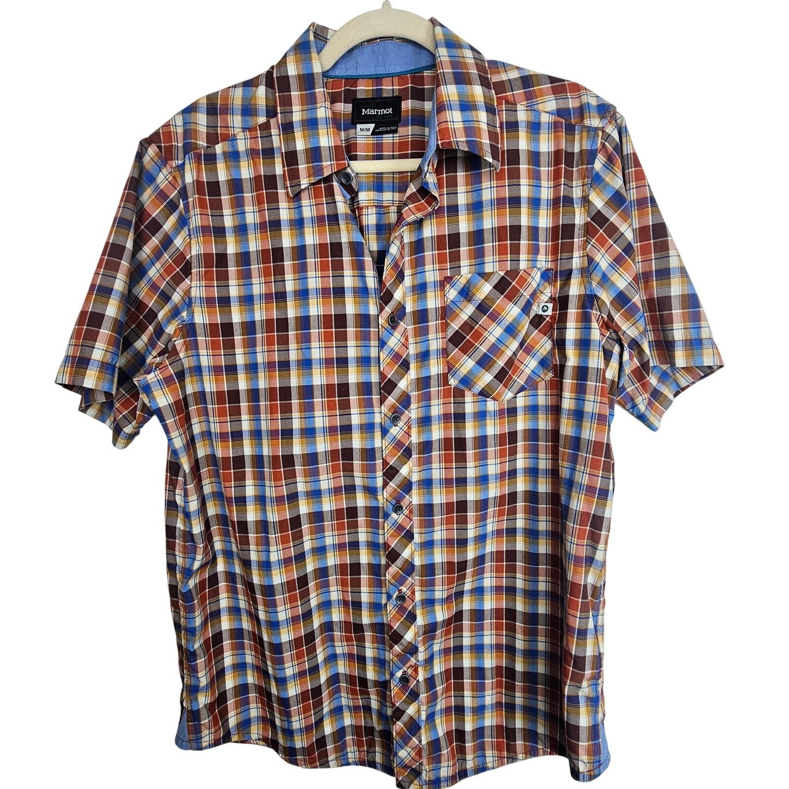 Marmot Marmot Mens Plaid Shirt Size M Gorpcore Hiking Trail Outdoor Size US M / EU 48-50 / 2 - 1 Thumbnail