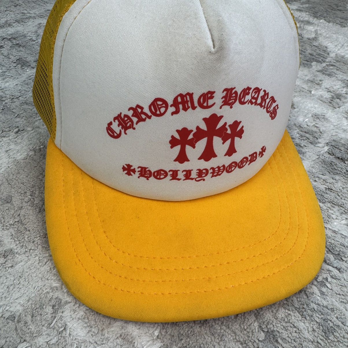 Chrome Hearts King taco triple cross trucker hat Size ONE SIZE - 3 Thumbnail