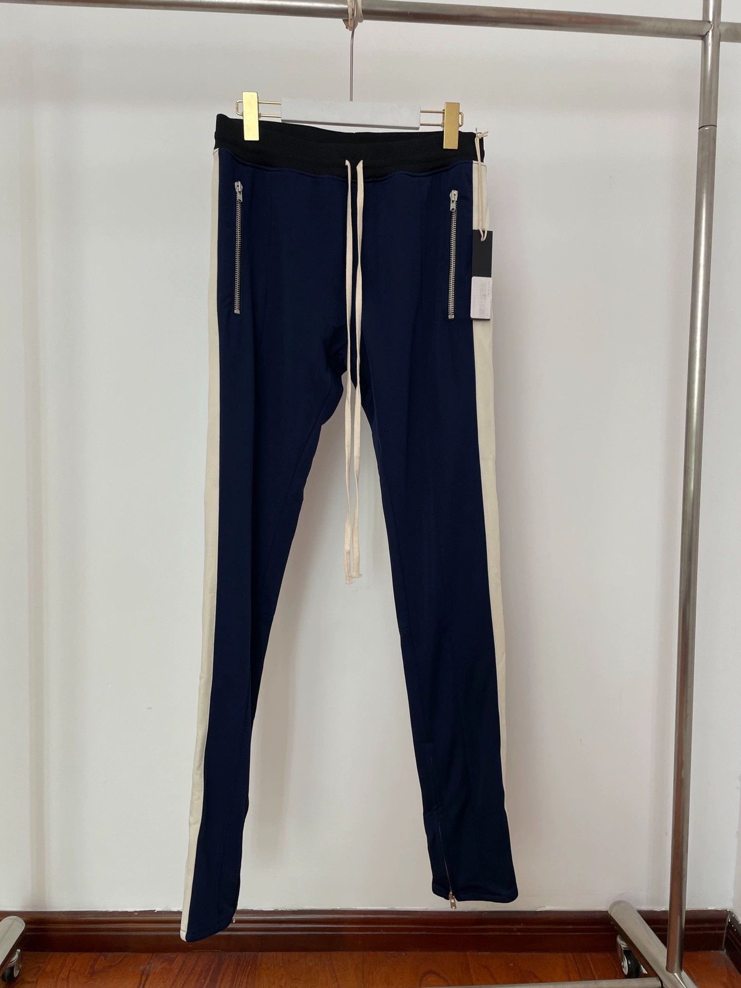 Fear of God Fear of God 5th Blue White Side Track Pants M Size US 32 / EU 48 - 1 Thumbnail