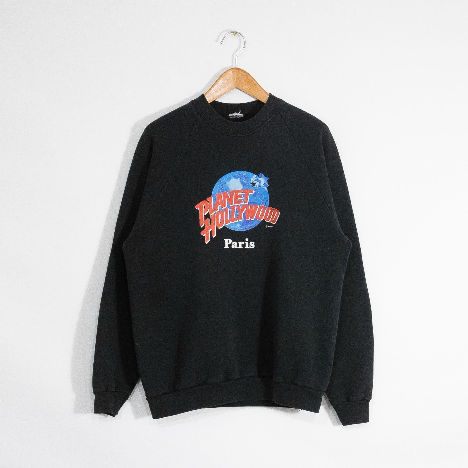 Vintage Vintage 90s Planet Hollywood Paris Sweatshirt Mens Large Size US L / EU 52-54 / 3 - 1 Thumbnail