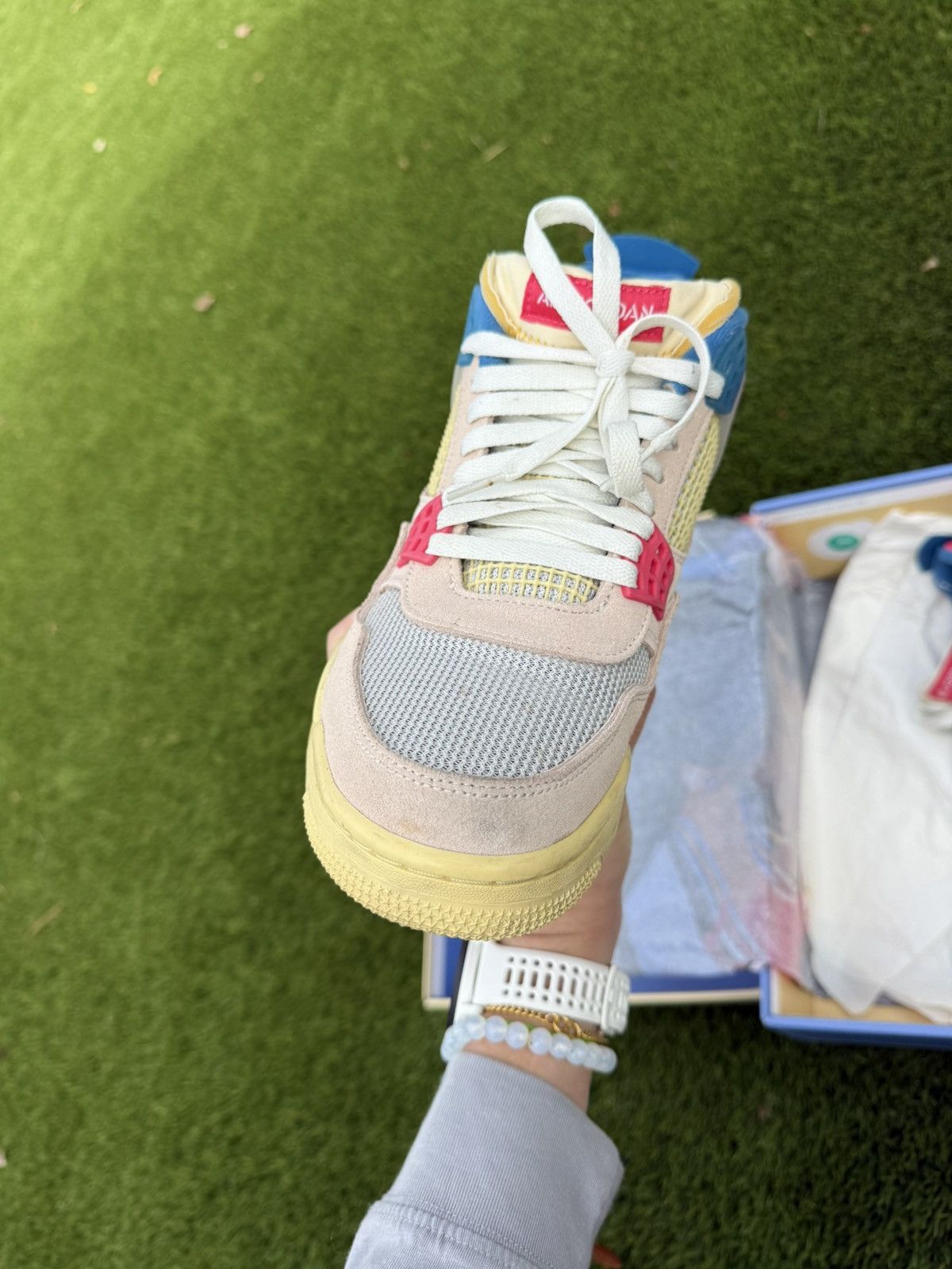 Jordan Brand × Union LA Air Jordan 4 Retro SP Guava Ice Size US 9.5 / EU 42-43 - 10 Thumbnail