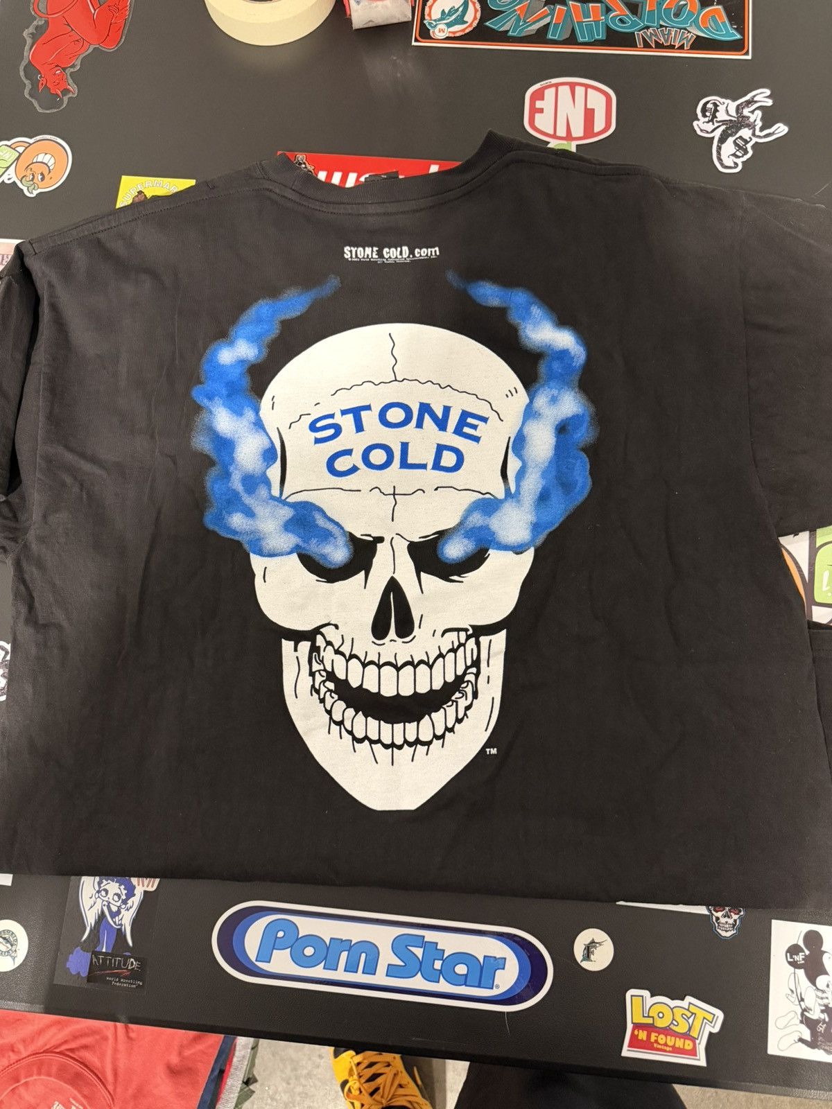 WWF Y2K Vintage WWF Stone Cold What ? Shirt XL READ DESCRIPTION Size US XL / EU 56 / 4 - 3 Thumbnail