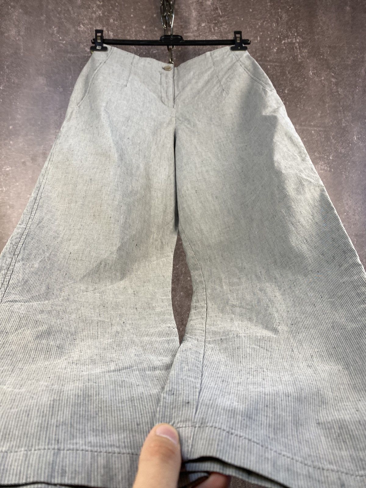 Designer Vintage OSKA Linen Pants Japanese Buggy Style Size US 32 / EU 48 - 3 Thumbnail