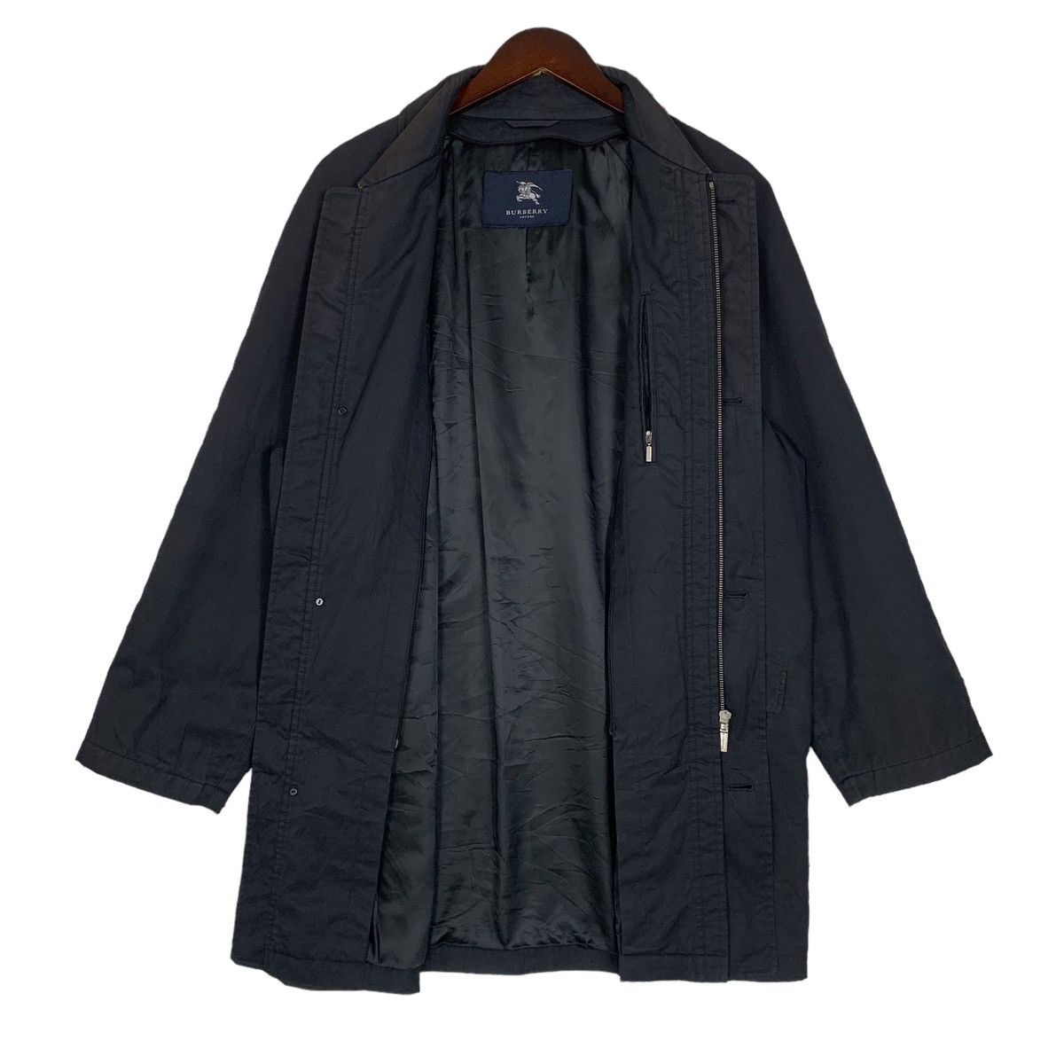 Burberry × Designer Burberry London Designer Luxury Nova Check Overcoat Jacket Size US L / EU 52-54 / 3 - 2 Thumbnail