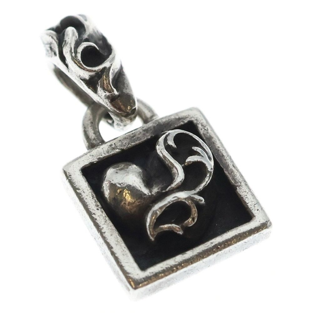 Chrome Hearts Chrome Hearts Framed Heart Charm Pendant Silver Size ONE SIZE - 5 Thumbnail