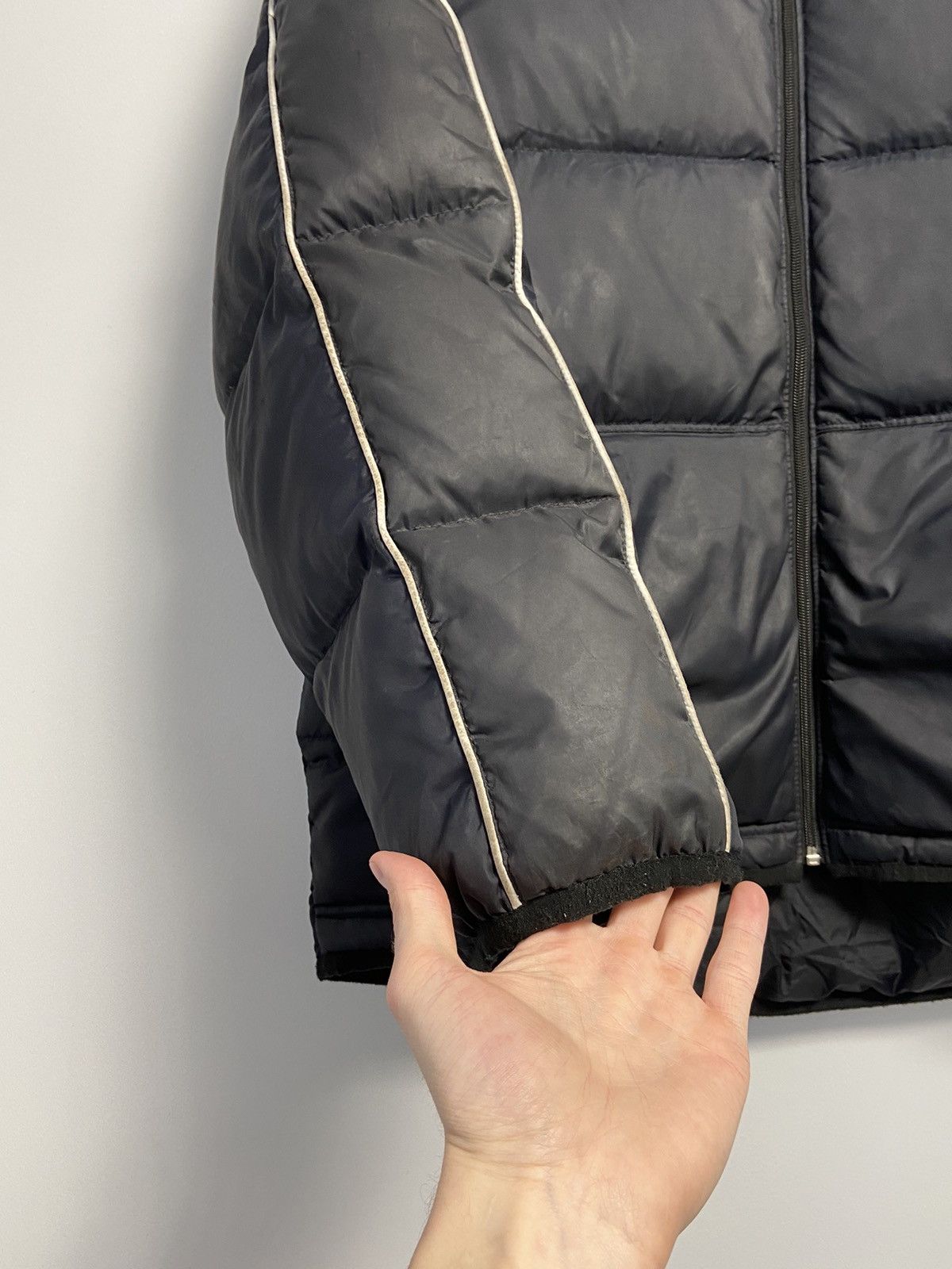 Nike × Vintage NIKE DOWN PUFFER Y2K JACKET 90's SWOOSH LOGO Size US L / EU 52-54 / 3 - 9 Thumbnail
