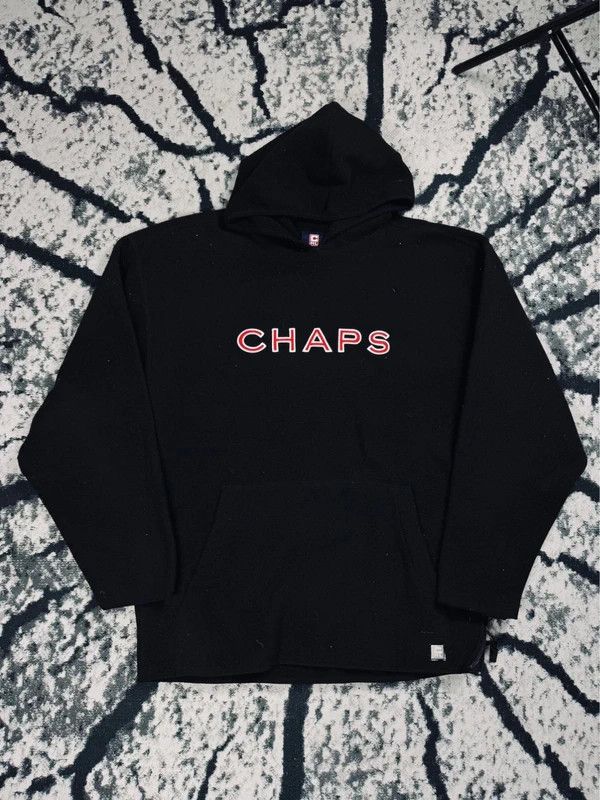 Ralph Lauren Vintage hoodie fleece usa Chaps Ralph Lauren black M Size US M / EU 48-50 / 2 - 1 Thumbnail