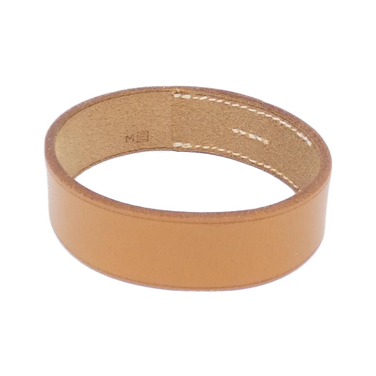 Hermes Hermes Hermès POUR TOUR Vachette Bangle Leather Bangle Stamp E DUTY FREE for USA Size ONE SIZE - 1 Thumbnail