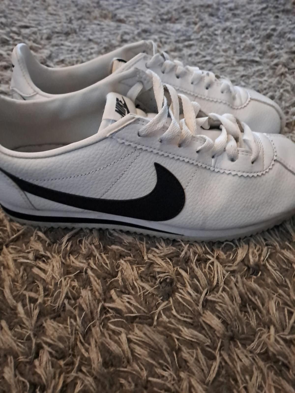 Nike Nike Cortez OG 2018 All Leather White Black Trainers Size US 8 / EU 41 - 3 Thumbnail