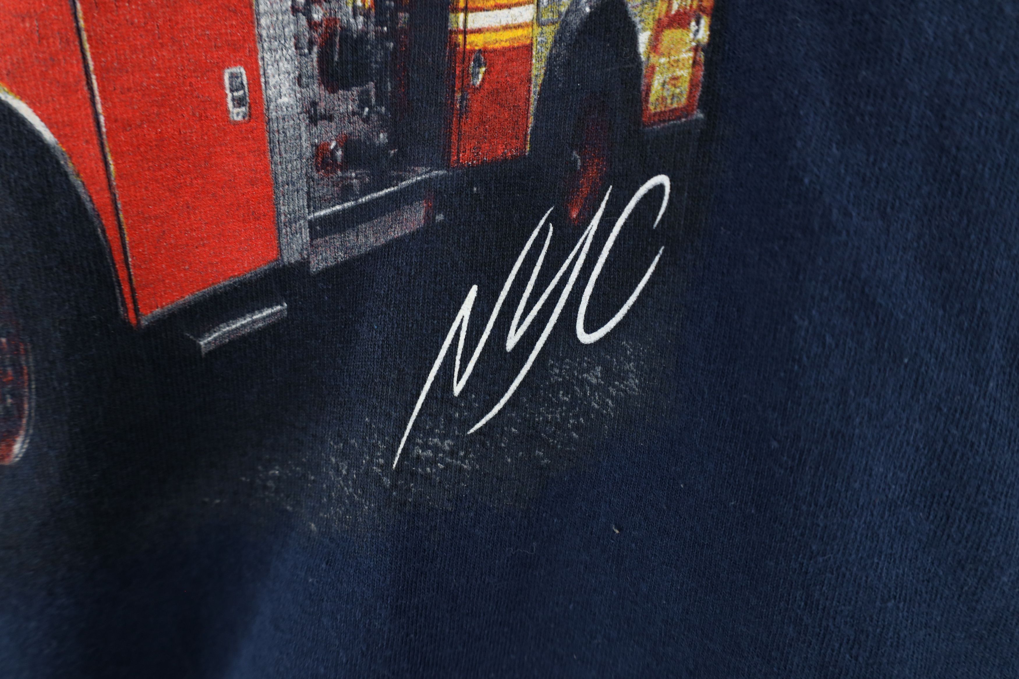 Vintage Vintage Y2K 1 Midtown Express FDNY 150th Anniversary T-Shirt Size US L / EU 52-54 / 3 - 14 Thumbnail