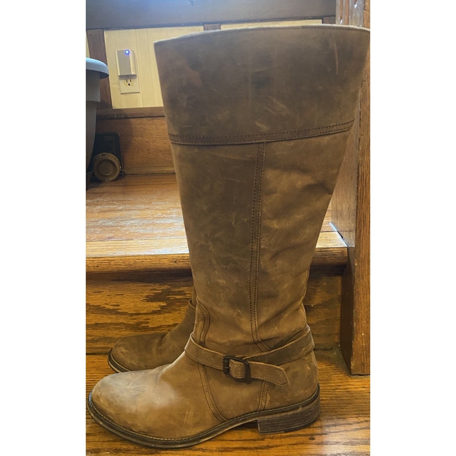 Wolverine Wolverine Ridingvtall Knee Brown Leather Boots Women’s 9.5 Size US 9.5 / IT 39.5 - 1 Thumbnail