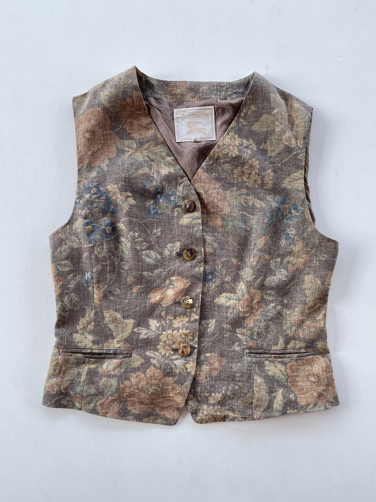 Burberry VINTAGE BURBERRYS WOMEN VEST Size S / US 4 / IT 40 - 1 Thumbnail