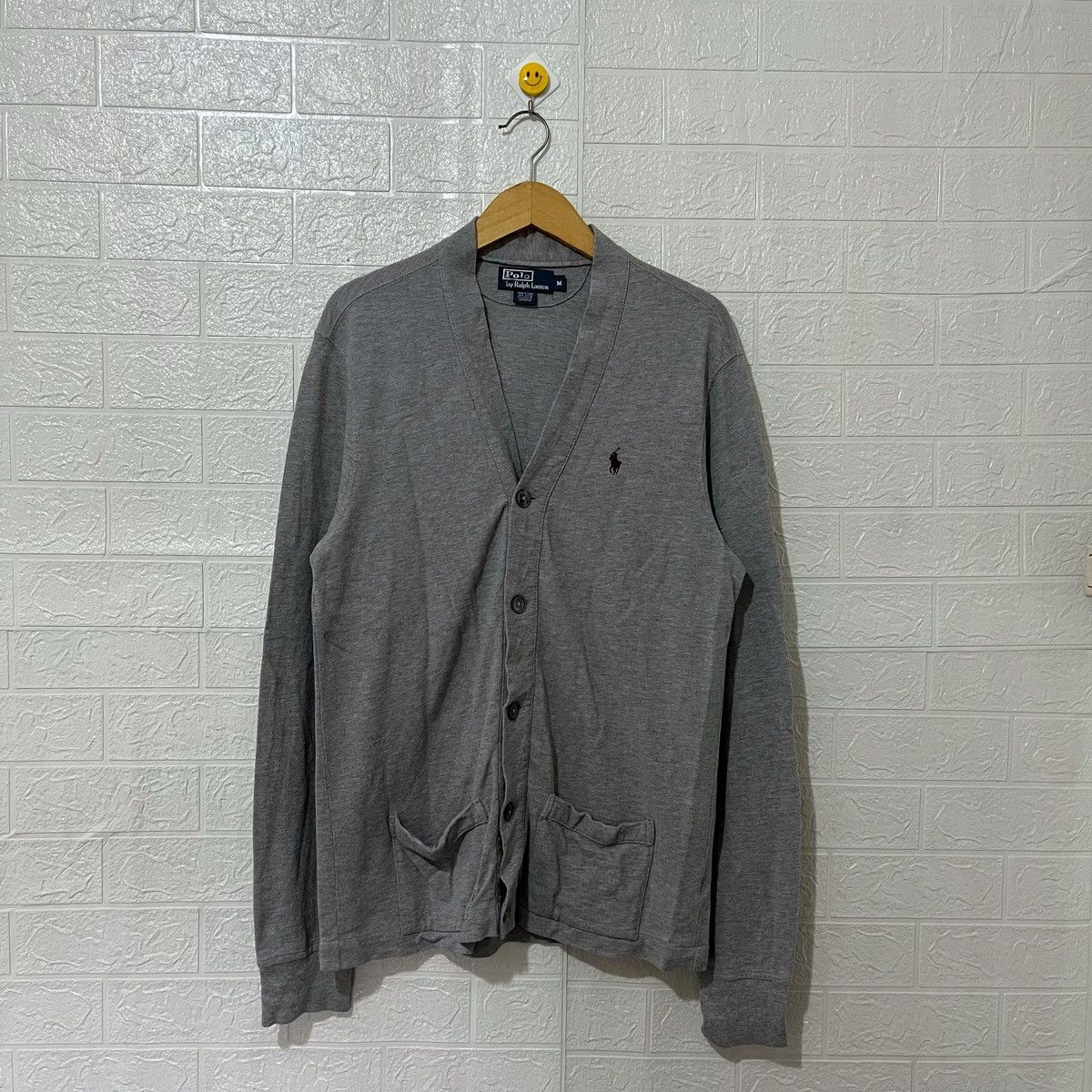 Designer × Polo Ralph Lauren × Vintage Cardigan Polo Ralph Lauren Size US L / EU 52-54 / 3 - 1 Thumbnail