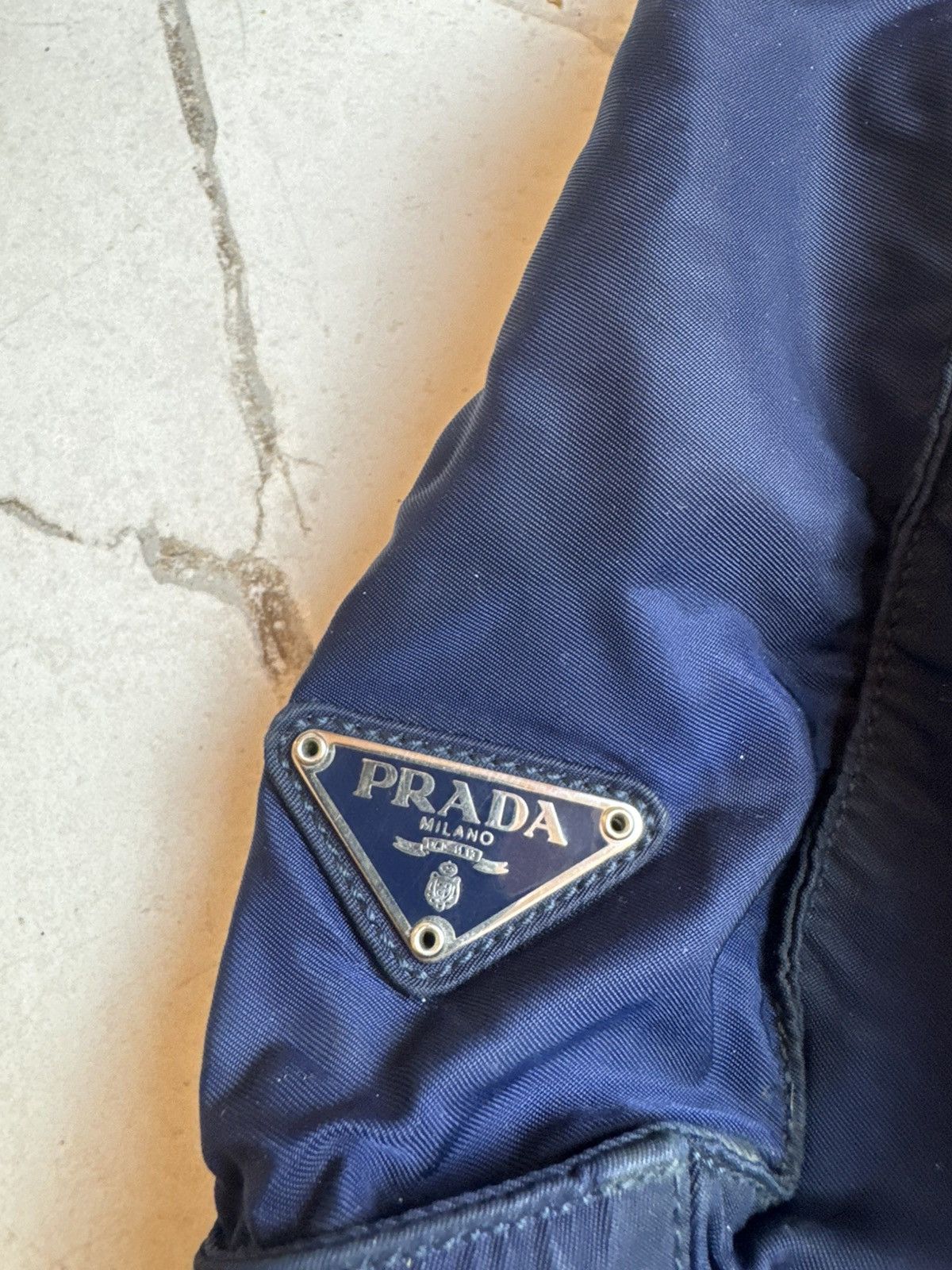 Prada PRADA Tote Bag Nylon blue navy Size ONE SIZE - 3 Thumbnail