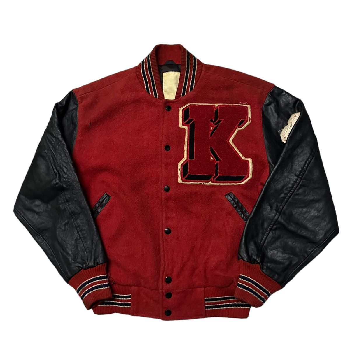 Vintage Vintage 70s Kansas city baseball varsity jacket Size US M / EU 48-50 / 2 - 3 Thumbnail