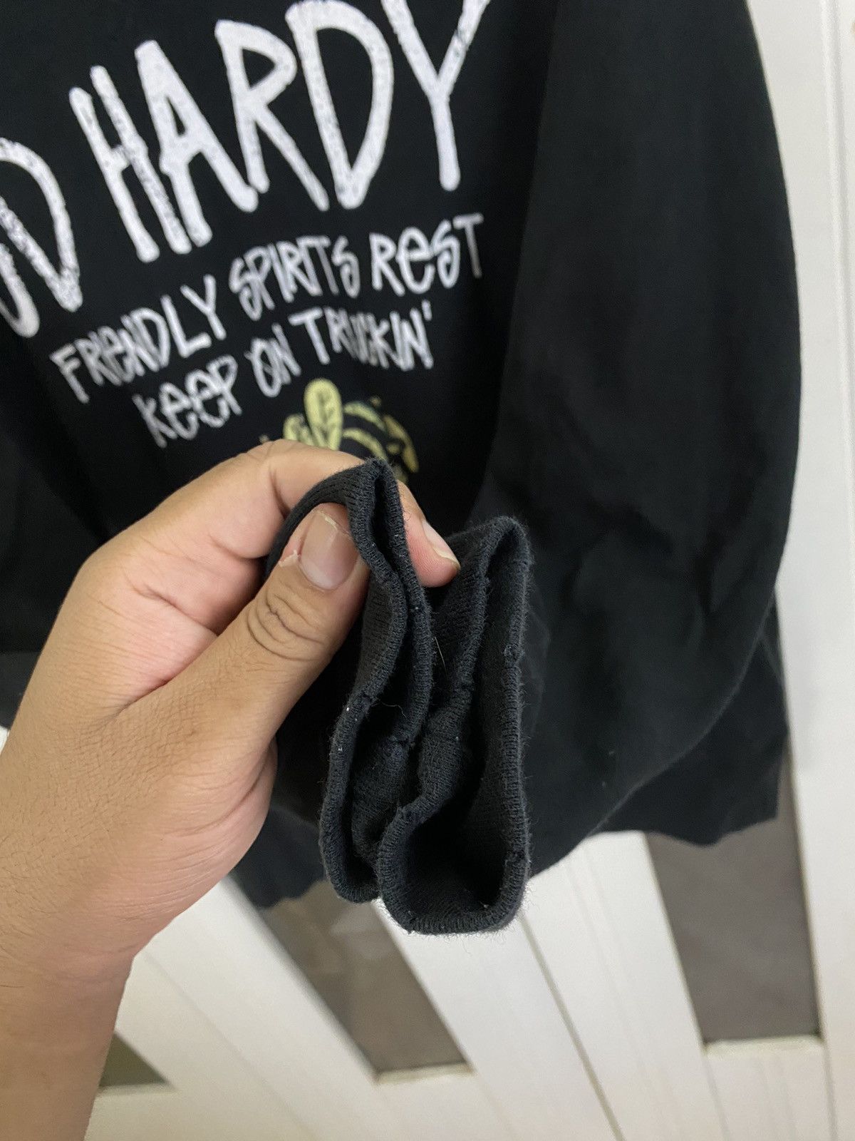 Ed Hardy × Vintage Vintage Ed Hardy Sweatshirt Size US XL / EU 56 / 4 - 7 Thumbnail