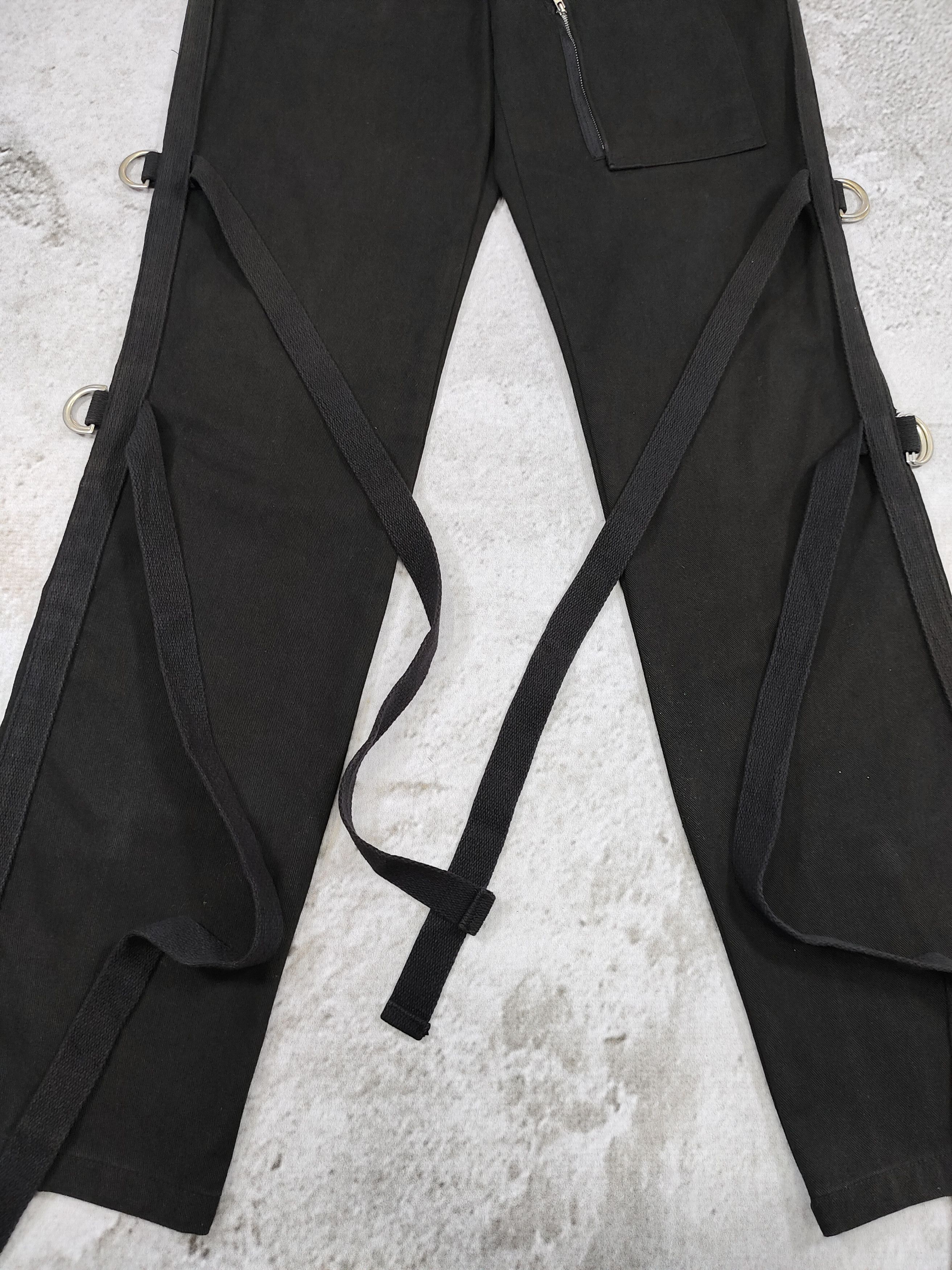 If Six Was Nine Lien- Bondage Tactical Strap Utility Pants with Ankle Zips Size US 32 / EU 48 - 7 Thumbnail