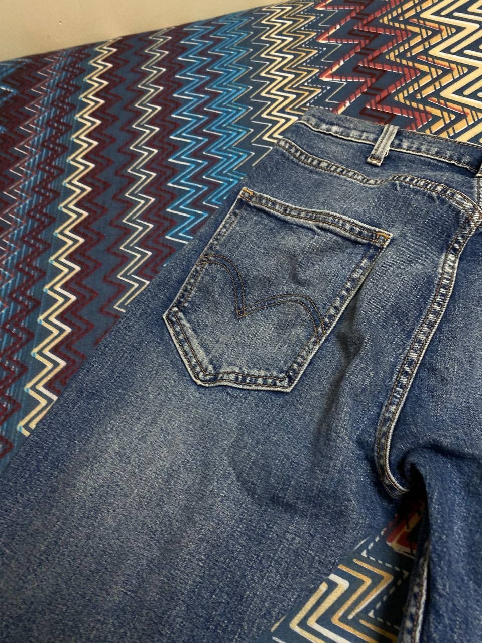 Levi's × Vintage 90s Vintage Levis 501 Grey Made In USA Distressed Jeans Size US 29 - 19 Thumbnail