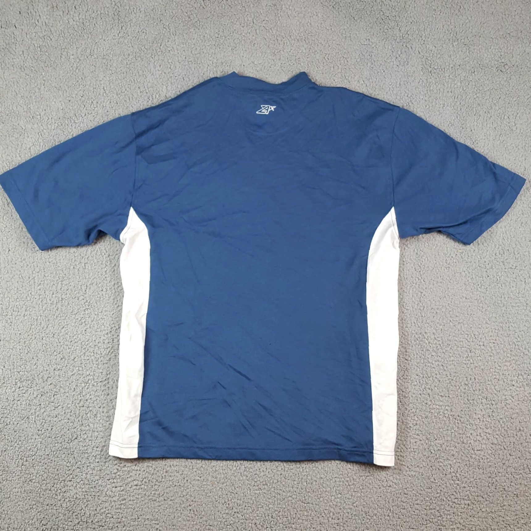 Vintage Outdoor Moisture Wicking Breathable Men's Size Large Blue Gym Workout T Shirt Size US L / EU 52-54 / 3 - 4 Thumbnail