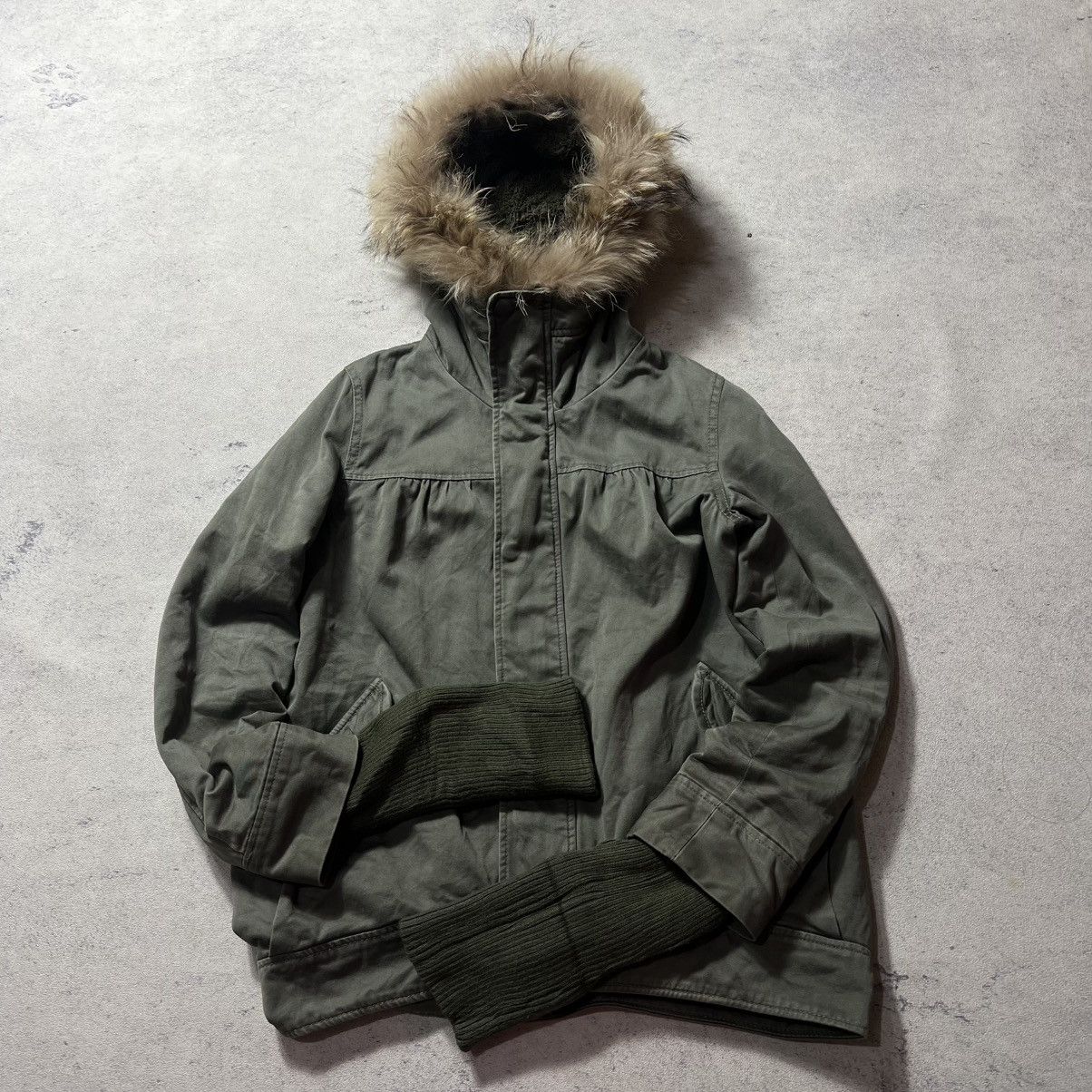 Japanese Brand Crazy Fur Moussy Raccon Gothic Ifsix Lgb Kmrii Style Jacket Size US M / EU 48-50 / 2 - 4 Thumbnail