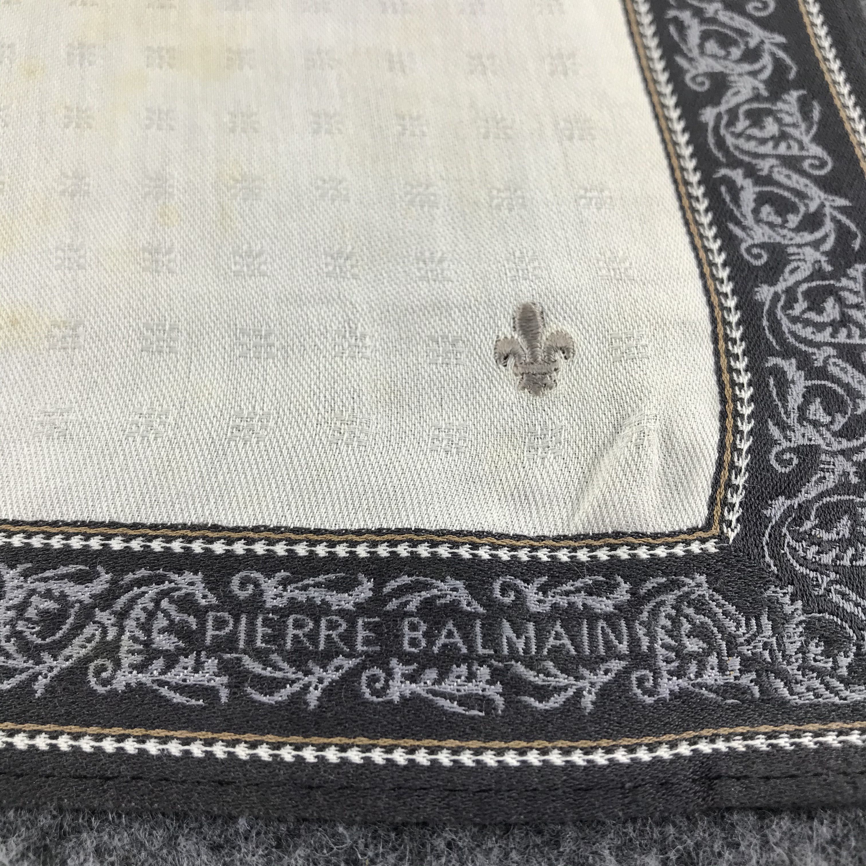 Pierre Balmain Pierre Balmain Handkerchief Neckerchief Bandana H228 Size ONE SIZE - 4 Thumbnail
