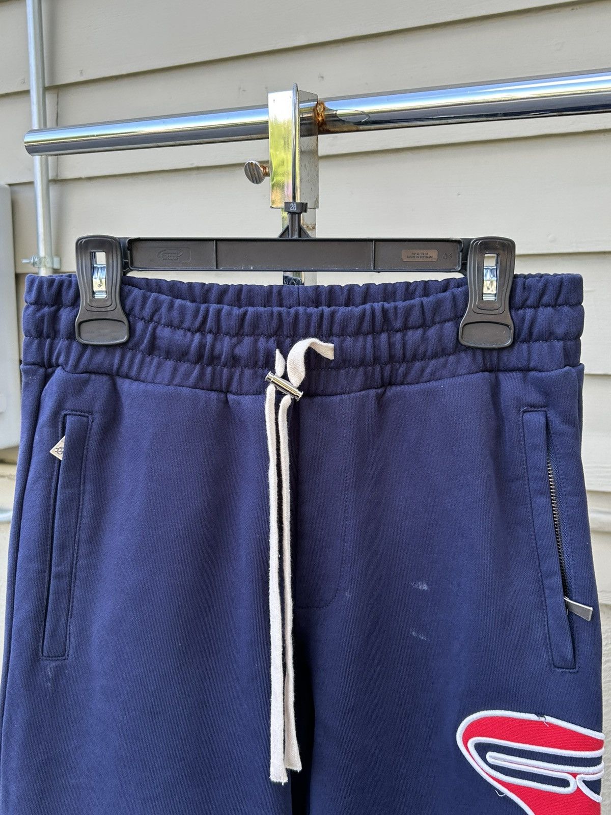 Godspeed Godspeed navy blue red sweatpants Size US 30 / EU 46 - 2 Thumbnail