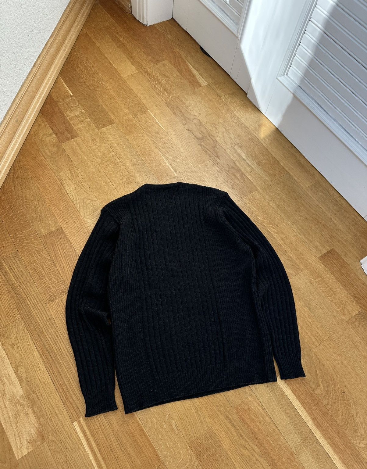 Hugo Boss Vintage Hugo Boss Knit Sweater Merinos Extrafine Made Italy Size US M / EU 48-50 / 2 - 2 Thumbnail